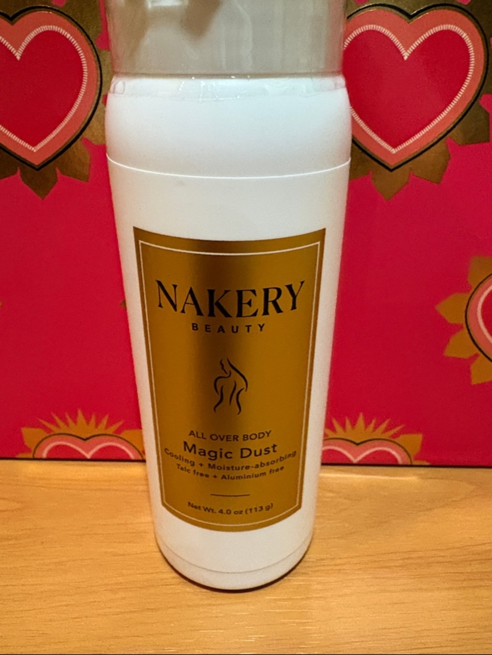 Nakery Beauty Magic Dust All Over Body - White with Gold Label
